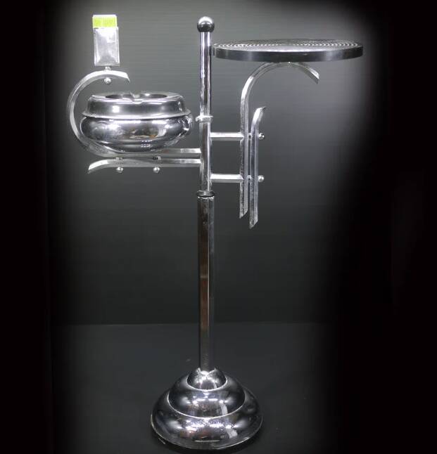 Art Deco smoker's side table from the 1930s.