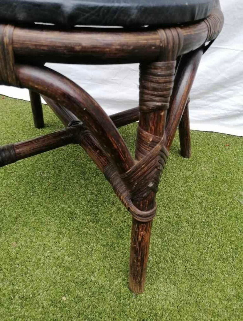 Bamboo chairs