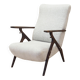 Beech armchair, Italian design, 1970s, production: Italy