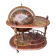Globe bar terrestre – vintage – ornements – meuble bar a roulette
