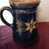 Ancien pot à lait en terre vernissée