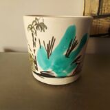 Pot, vintage ceramic pot cover from the 60's