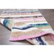 Vintage Turkish Hand-Knotted Wool Cotton White Kilim Runner Rug 78x228