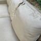 Roche Bobois 3-seater sofa in beige leather