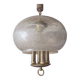 Vintage chandelier in granite glass
