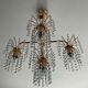 Crystal tassel chandelier from the 60s and 70s