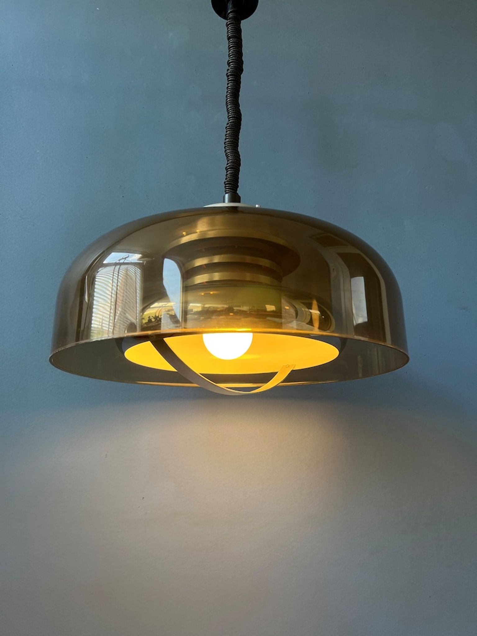 Pendant lamp Herda space age 70s