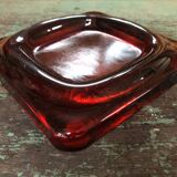 Pocket tray in amber colored glass circa 1950-60 inactive photos