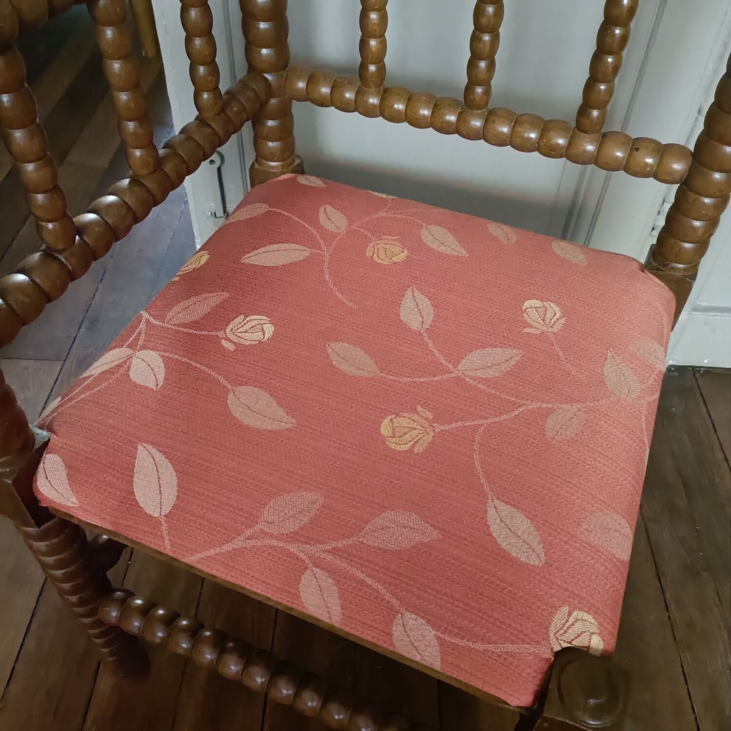 Corner armchair, fireside