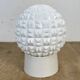 Vintage White Porcelain Ceiling Light, 1970s
