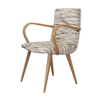 Scandinavian armchair 1960 wool