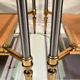 Pair of side tables attributed to Maison Jansen, circa 1950–1960.