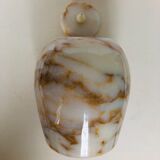 Large pot covered in onyx