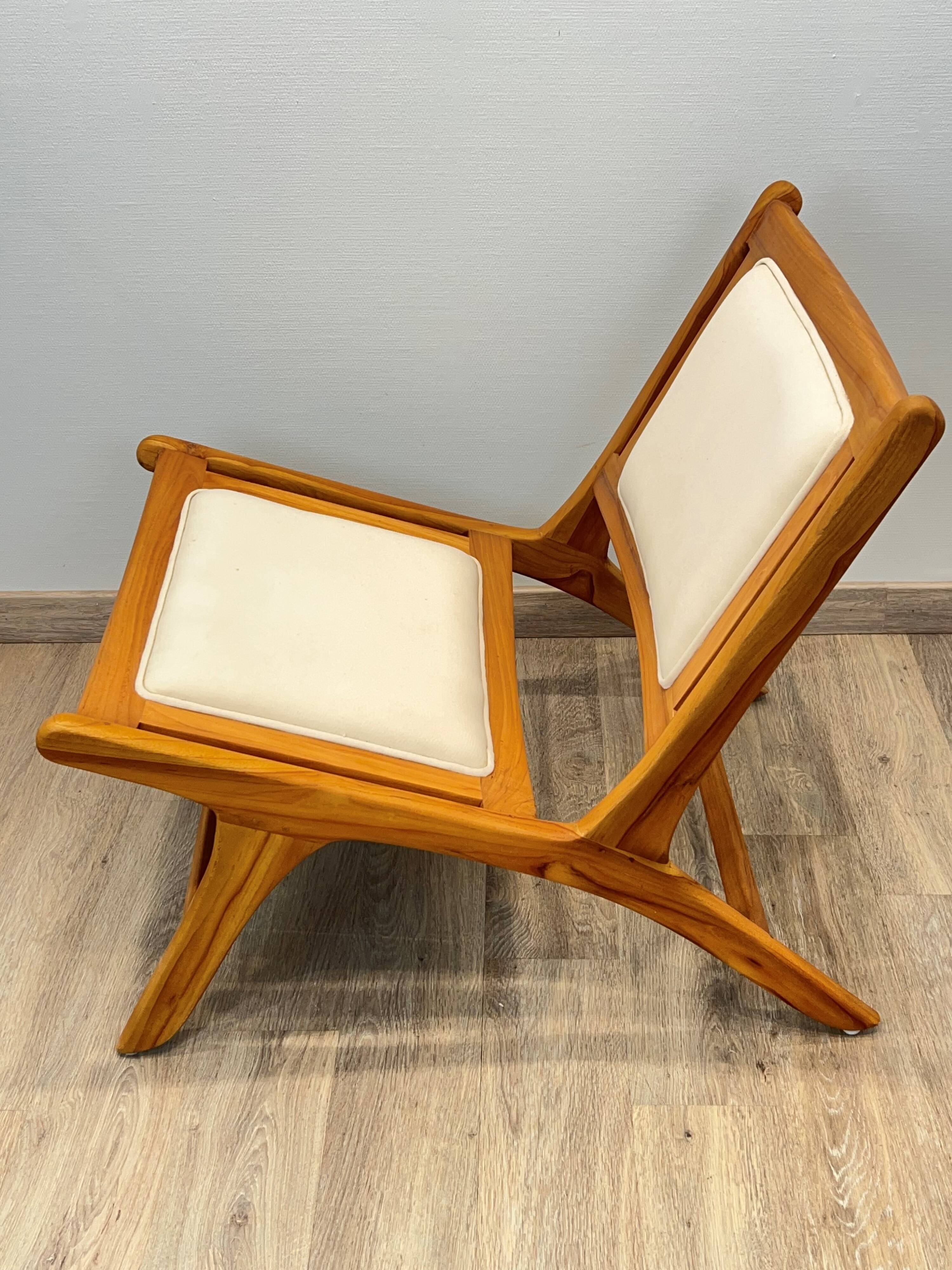 Scandinavian armchair in teak