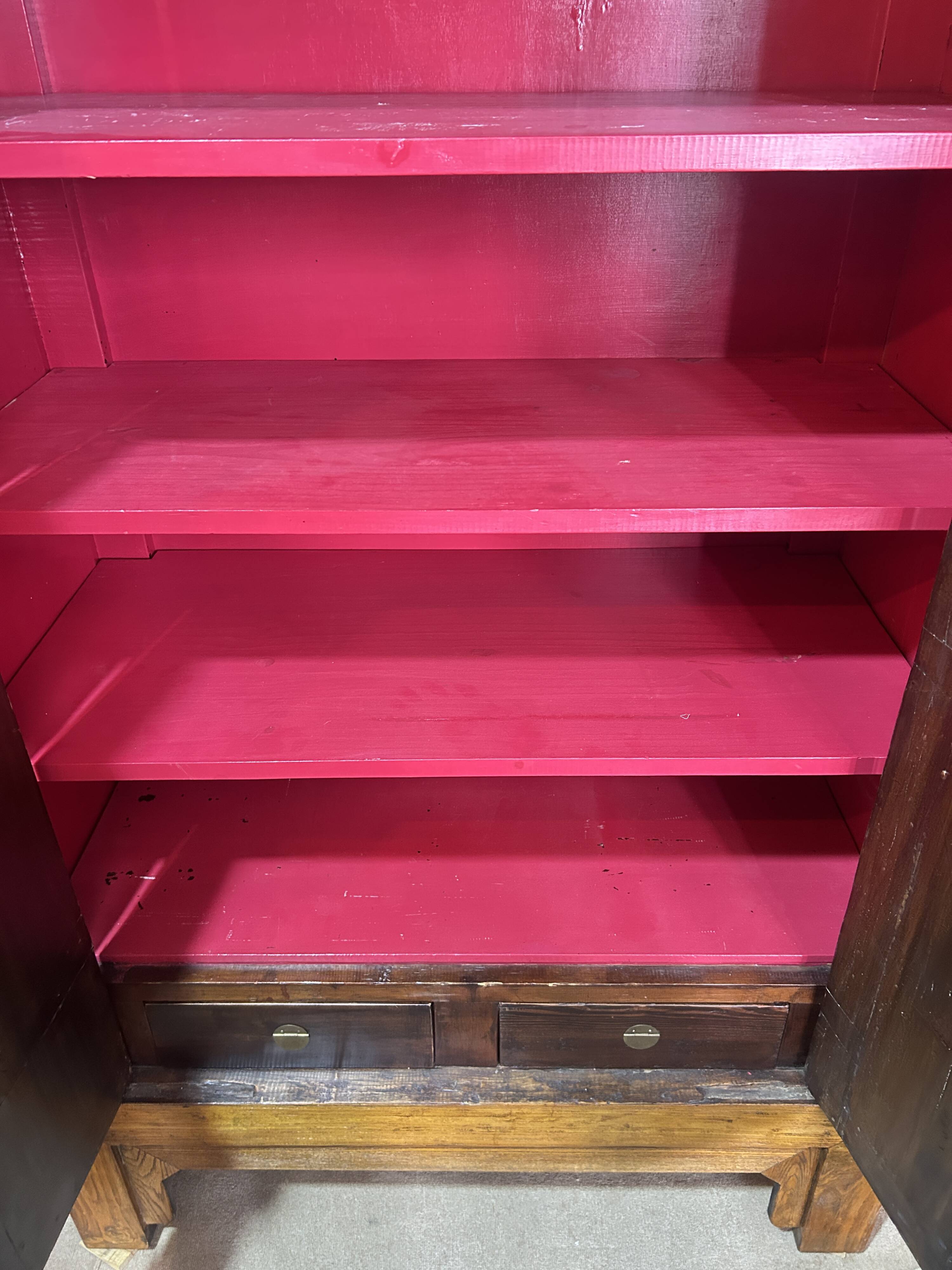 Solid oak Chinese buffet