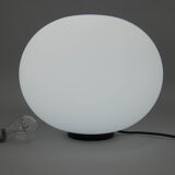 Mid-Century Glass Table Lamp, Italy, 1980s