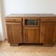 Vintage 1950s solid wood sideboard