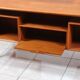 Teak writing desk „No. 75“ by Gunni Omann for Omann Jun Møbelfabrik