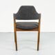 Chaise Compass en teck par Kai Kristiansen pour SVA Møbler, 1960