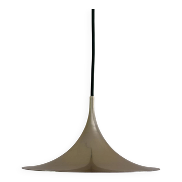 Vintage Brass Fog & Mørup Semi Pendant Lamp
