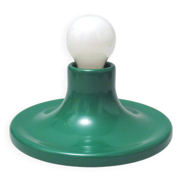 Green metal Teti wall light, 1970s