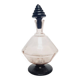 Carafe Art Déco de la verrerie Hortensja, Pologne, années 1930