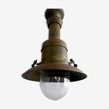 Brass suspension lamp