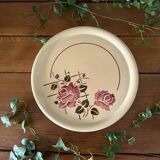 Antique pie dish in faience from badonviller