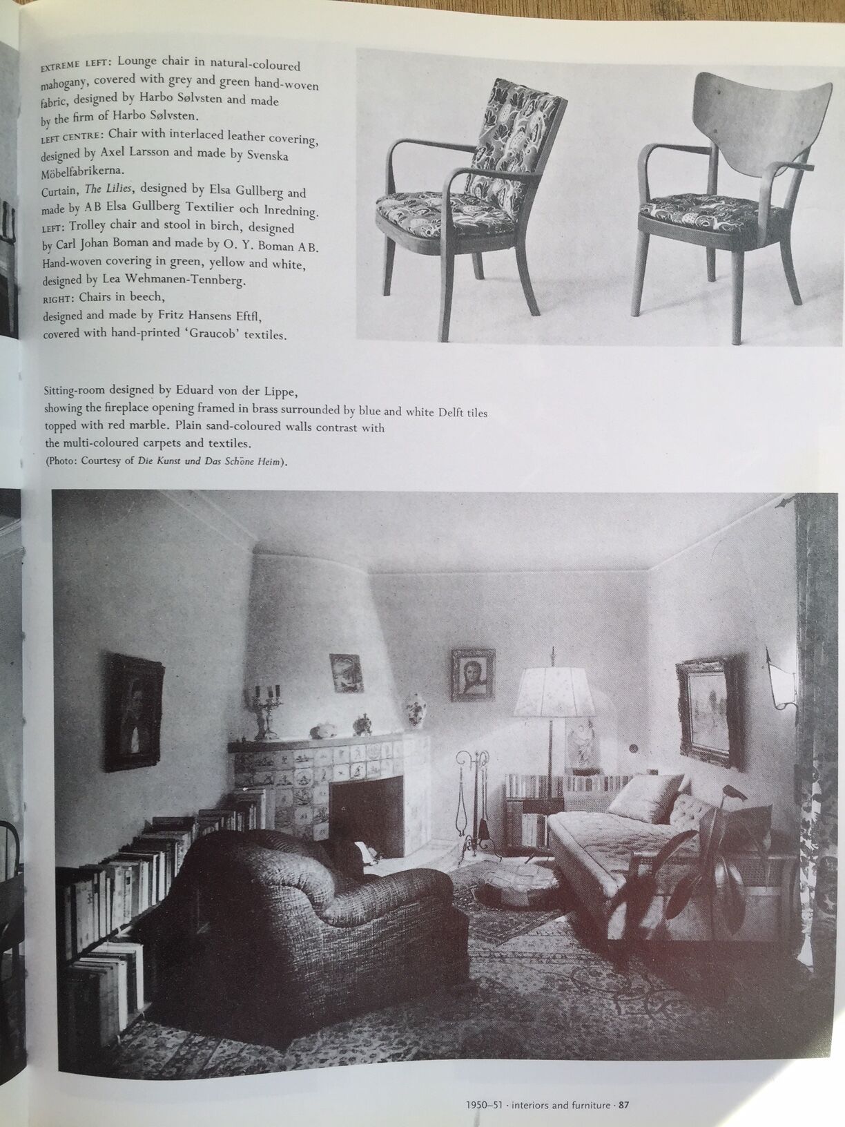 Fritz Hansens beech armchair