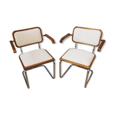 Paire de fauteuils Cesca B64 de Marcel Breuer
