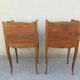 Pair of bedside table Louis XV style