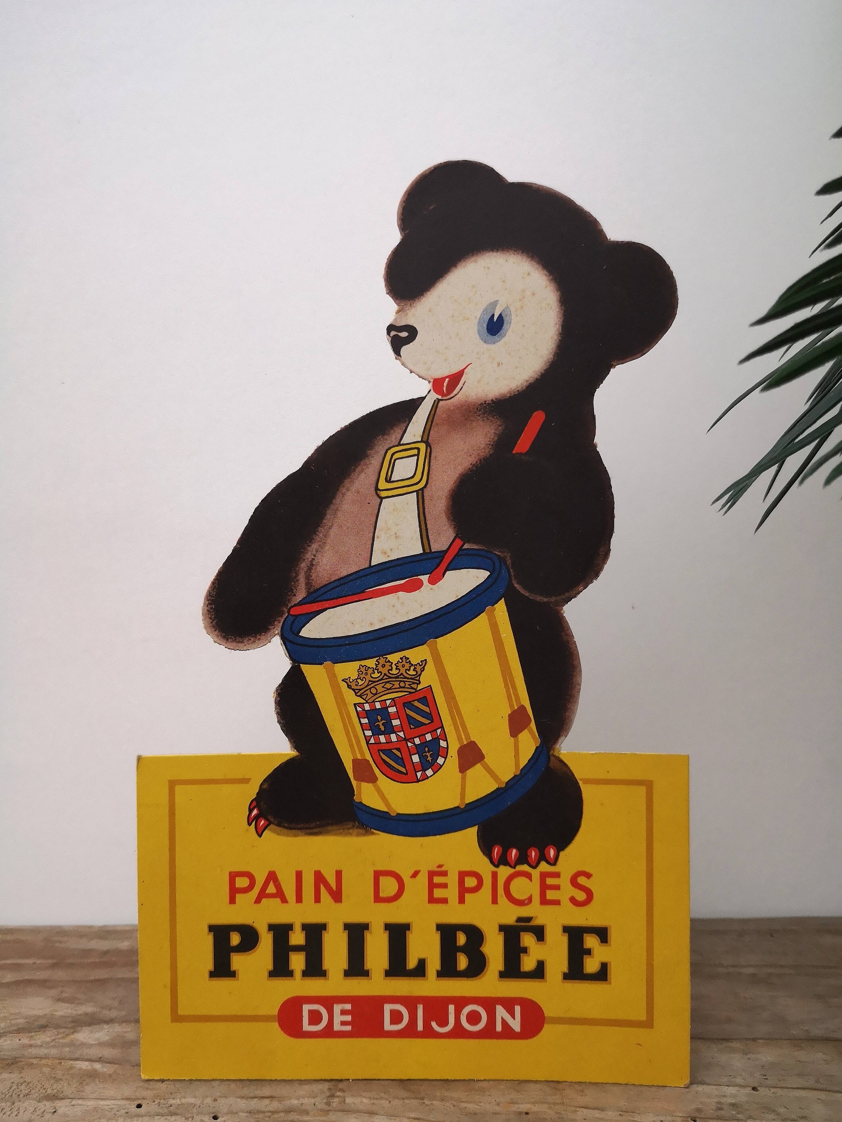 Gingerbread Philbée advertising display