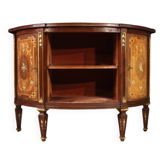 Élégant buffet marqueté de style Louis XVI