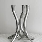 Bougeoir design en métal