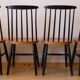 Lot de 4 chaises Fanett design Ilmari Tapiovaara