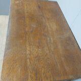 Flat desk in vintage boxes