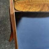 Daybed or two-seater sofa, shelf designed by Maison Sergalot, Paris, 1957