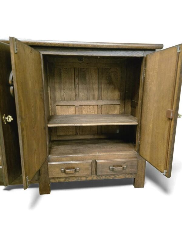 Buffet vintage XL en bois / buffet / midboard