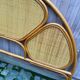 Rounded rattan and cane headboard Ava Maisons du Monde 160cm