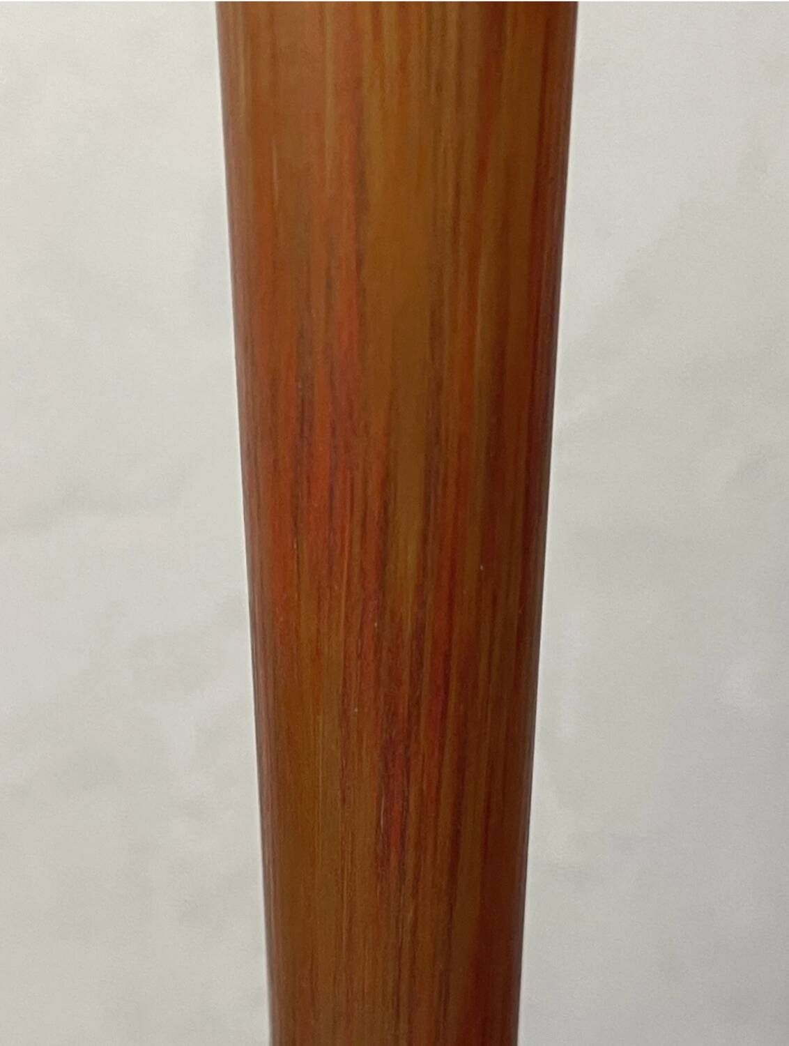 Vase Signed Delatte Nancy – Art Deco – Marbled Glass – 53 cm V