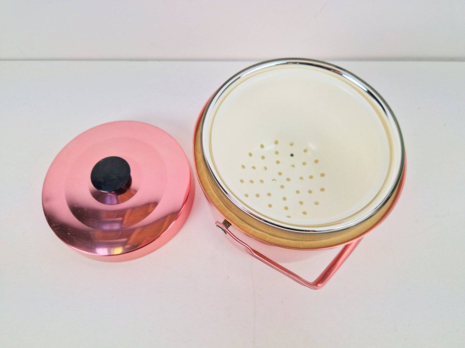 Purple Anodized Aluminium Ice Bucket by Alfi, Germany, 1960s