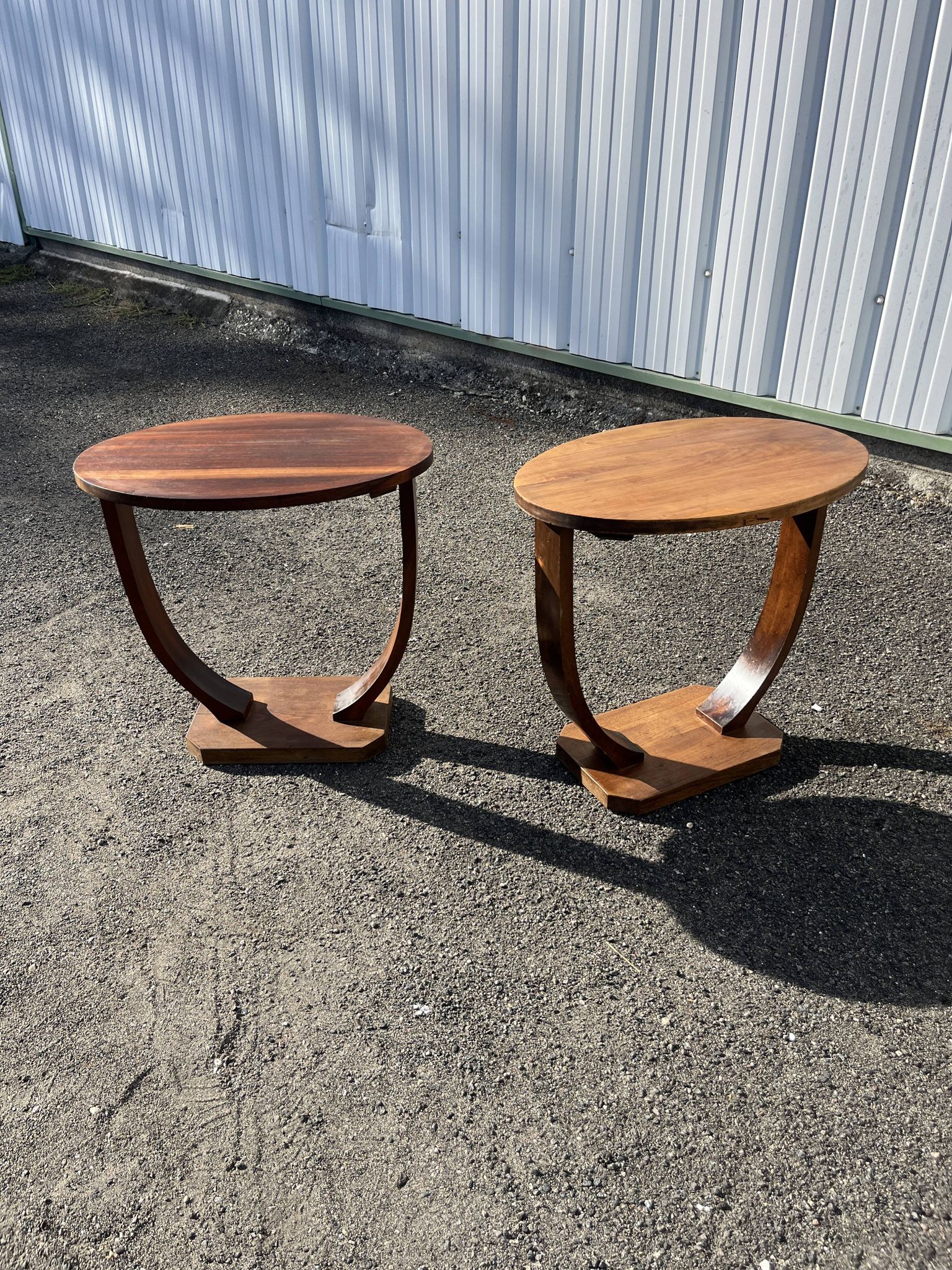 Pair of Art Deco side tables – Circa 1930