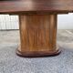Oval table with art deco central foot