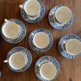 Service à café anglais Staffordshire