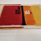 Affiche d'exposition mark rothko