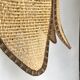 Vintage rattan flower pendant lamp