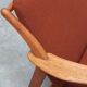 Danish pair of easy chairs in oak by Niels Koefoed, 1960s