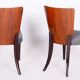 Art Deco Chairs in Beech attributed to Jindřich Halabala for Up Závody, Czechia, 1930s, Set of 4