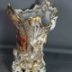 Vase de mariage porcelaine Vieux Paris vers 1830-1850 42x42 cm.