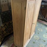 Solid oak binder cabinet